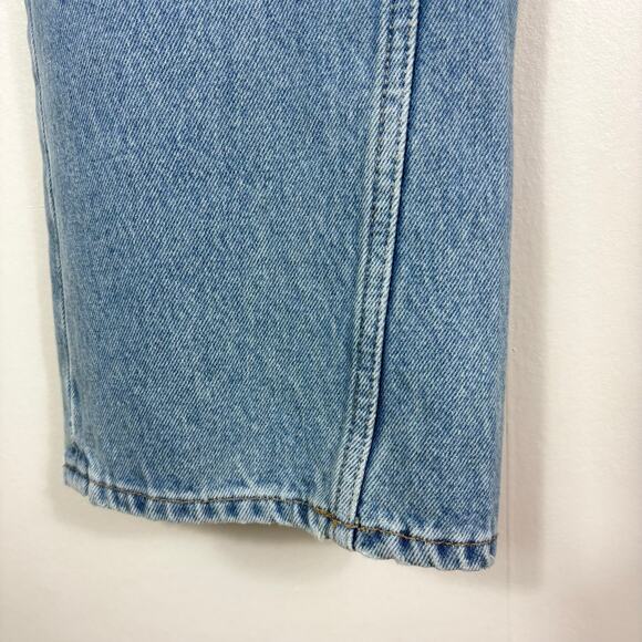 Free People We The Free Union Blue Xena High Rise Slim Straight Jeans - Picture 6 of 14